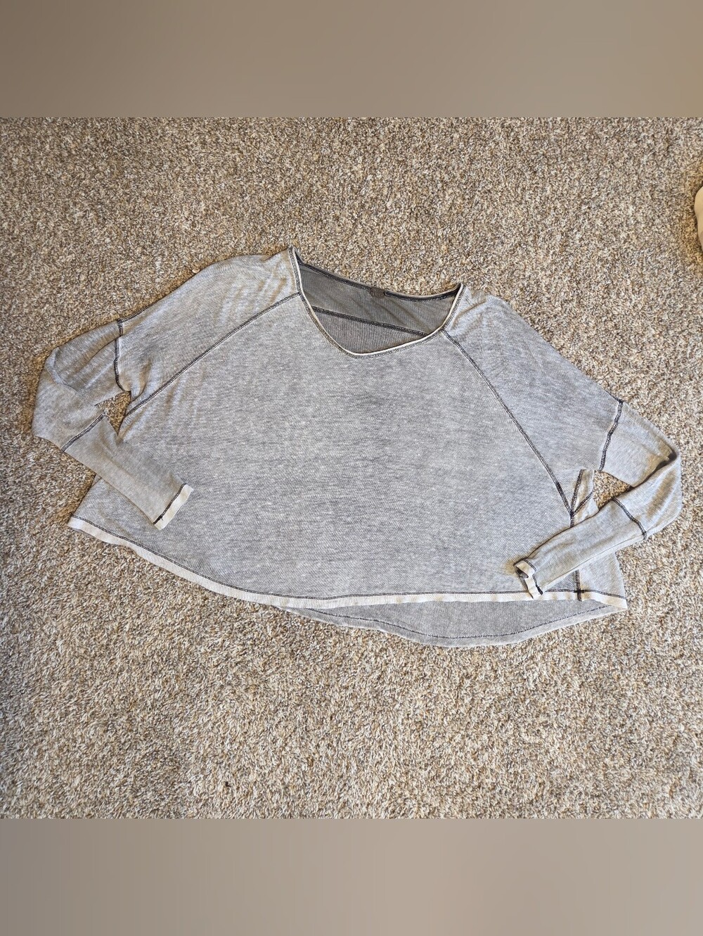 WE THE FREE Macchiato Dolman Linen/Rayon Top